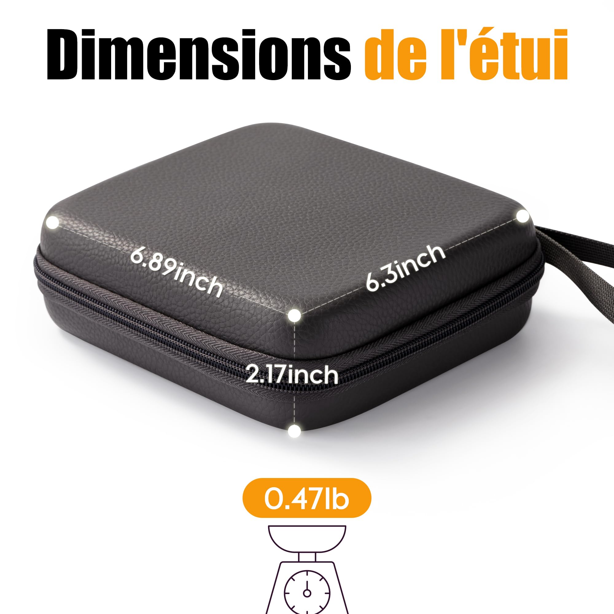 JDR Housse de transport pour harmonicas avec bandoulière zippée pour 4 personnes y compris les trochilus et les blues armonicas