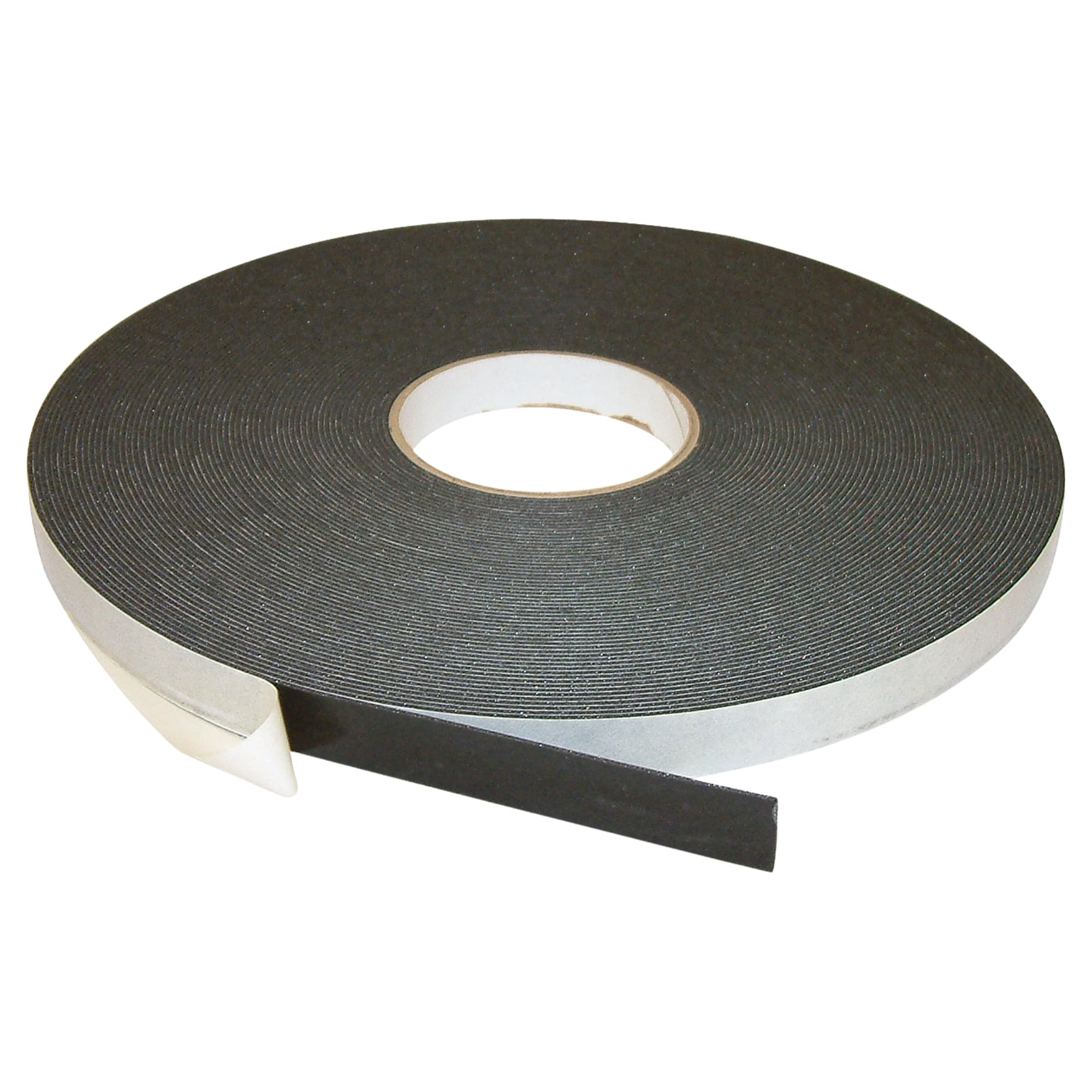 JVCC DC-PEF06A Cinta de espuma de polietileno de doble cara [1/16"de espesor/adhesivo a: 1/16 in. espesor x 3/4 in. x 36 yds. (Negro)