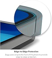 Vista 5 de ZAGG Luxe Snap - Funda protectora para iPhone 15, 14 y 13, protección contra caídas (10 pies9.8 ft), material de grafeno duradero, funda