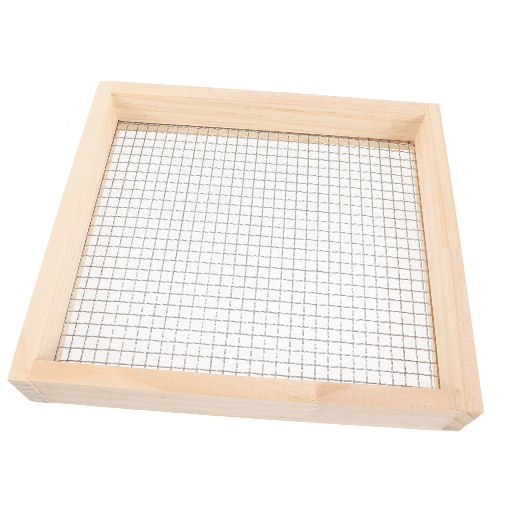 Toyvian Sieve pour Jardin Écran de Filtration Pratique pour Sol Graviers Outil de Jardinage Durable Multifonctionnel