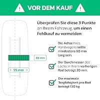 MOOVMOOV 4.10/3.50-4 Pneumatikus Kerék 55mm Agy 20mm Furat - 2db Szett 2