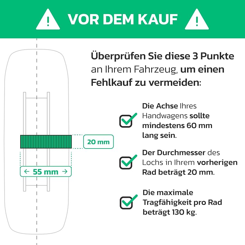 MOOVMOOV 4.10/3.50-4 Pneumatikus Kerék 55mm Agy 20mm Furat - 2db Szett