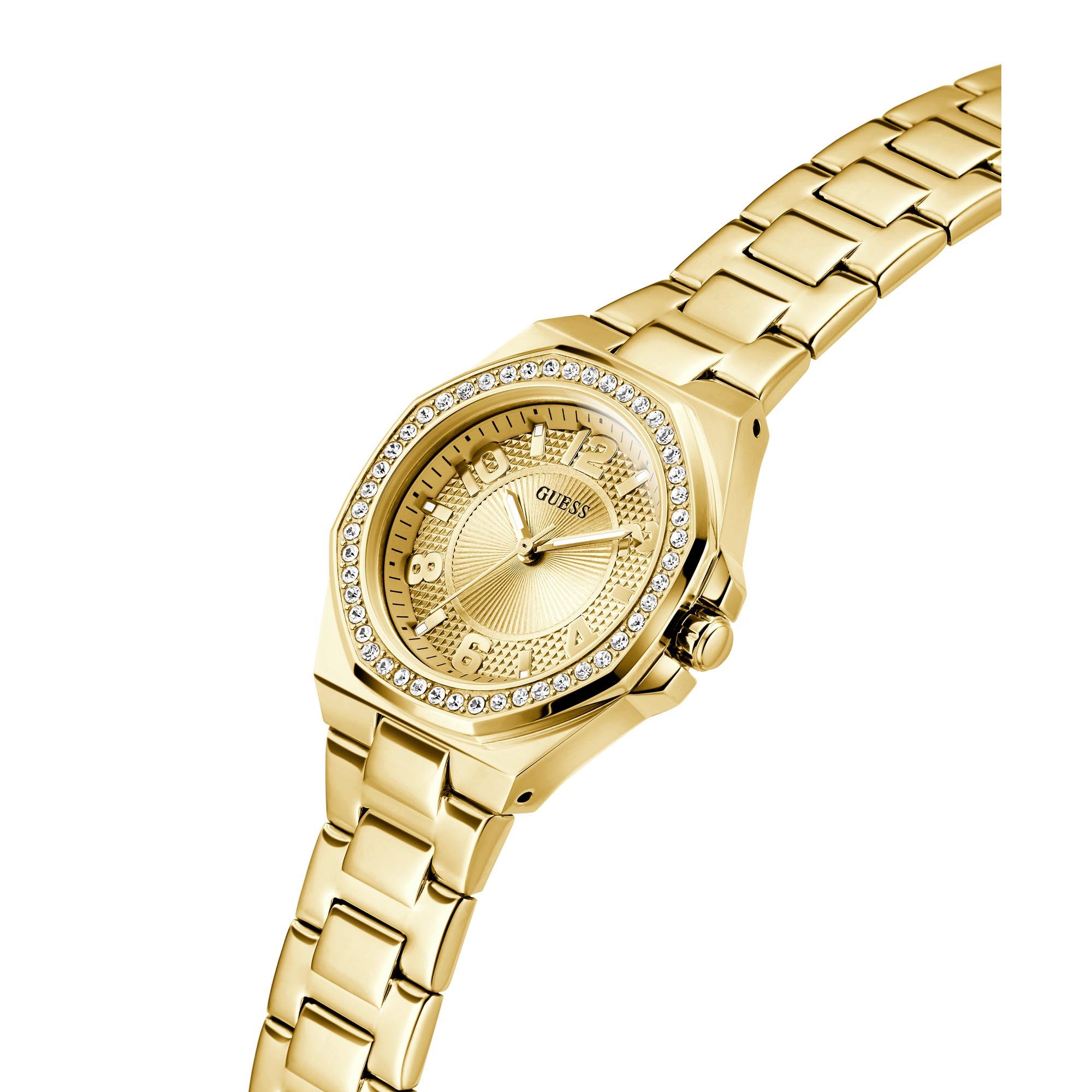 ZEGAREK GUESS - CONTESSA Quartz / 3 ATM Kolor tarczy: Złoty Rozmiar obudowy: 34,00