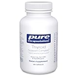 Pure Encapsulations Thyroid Support Complex - Supports Thyroid Health* - Antioxidant Infusion - with Ashwagandha & Iodine - Non-GMO & Vegetarian - 120 Capsules