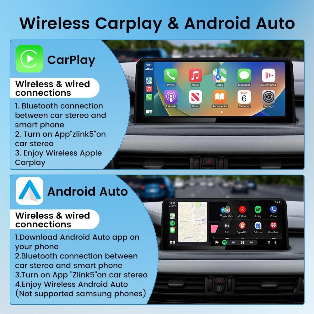 Road Top 10.25" Touchscreen For BMW X5/X6 F15/F16 (2014-2016) With NBT - Wireless CarPlay & Android Auto - View #8