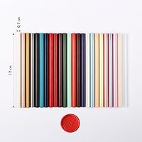 Vista 3 de Herbin 35878T - Juego de 6 varillas de cera especiales para pistolas de color berenjena