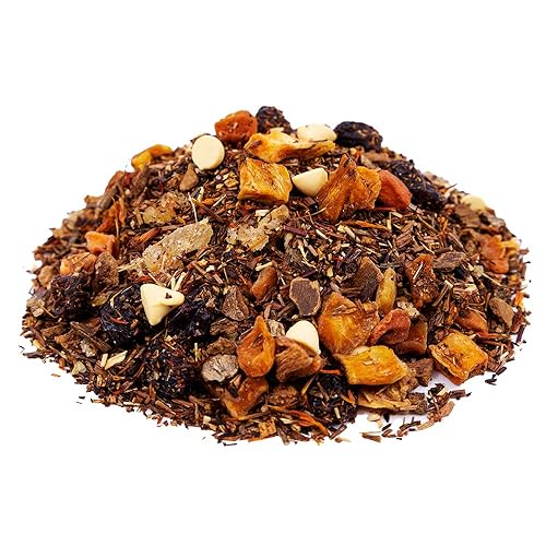 Miniatura 2 de The Whistling Kettle's Vanilla Zanahoria Cake Tea  Té Rooibos sin cafeína rico y sabroso con zanahoria, pasas y canela, 4 onzas (64 porciones)