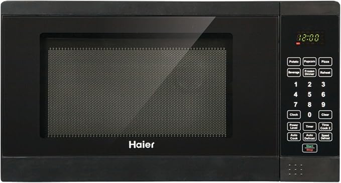 Amazon.com: Haier Hmc720Bebb Microondas de .7 pies cúbicos 700-watt, color  negro : Hogar y Cocina