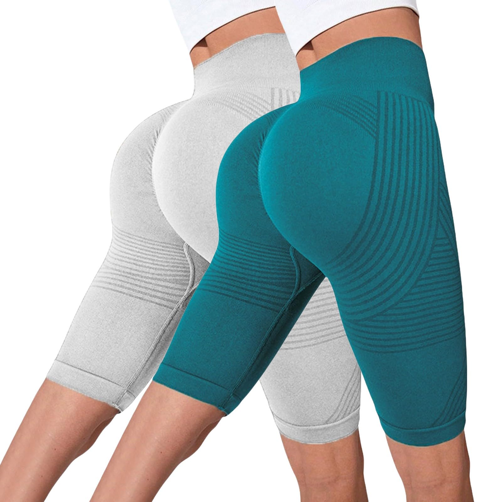 Generico Leggins 3D Anticellulite Donna Cellulite Leggings a Compressione Graduata Lipedema Legging Sportivi Push Up Vita Alta Senza Cuciture Pantaloni Yoga e Fitness Pantaloni Ginnastica Donna