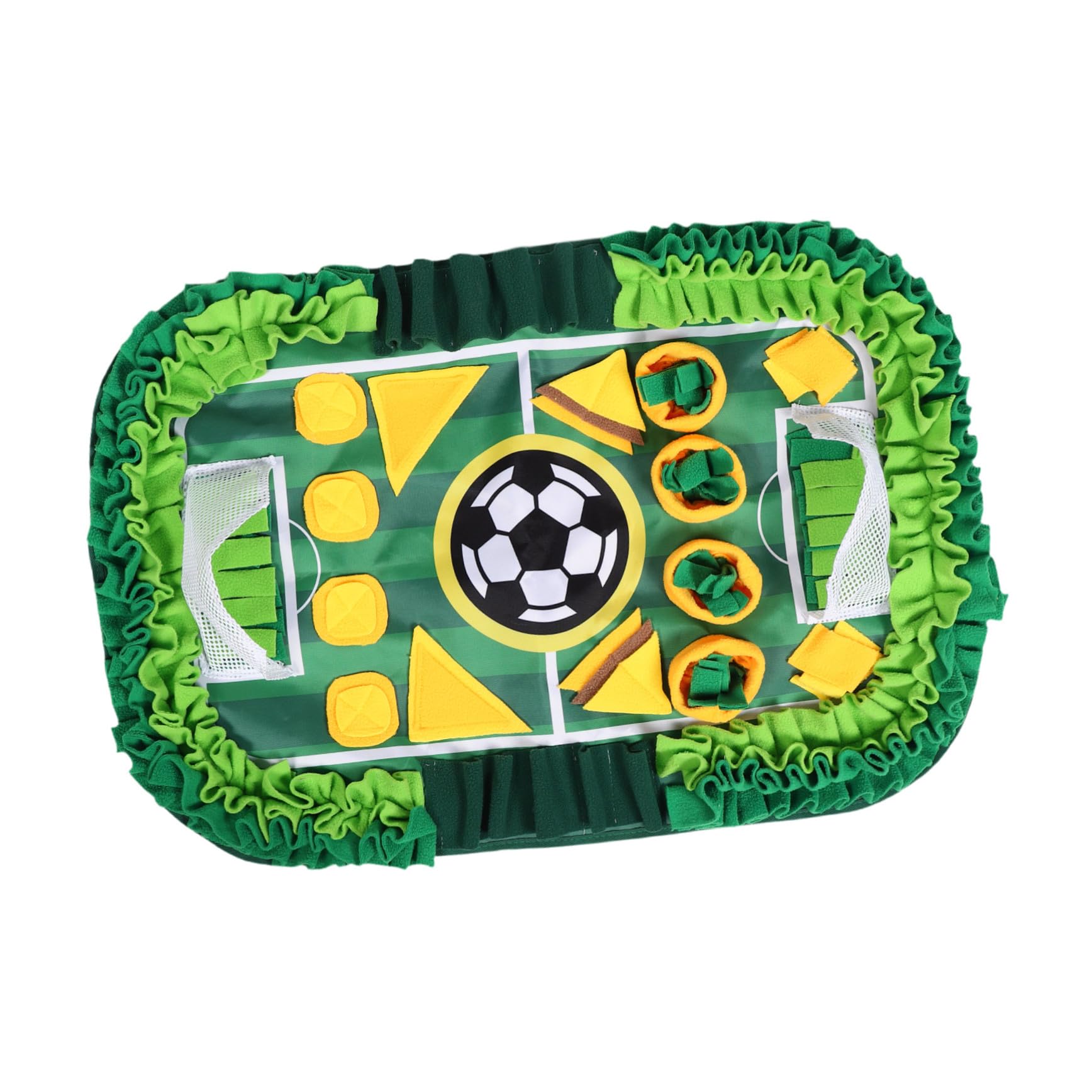 Tapis de fouille pour chien anti-glouton et jeu de stimulation olfactive football
