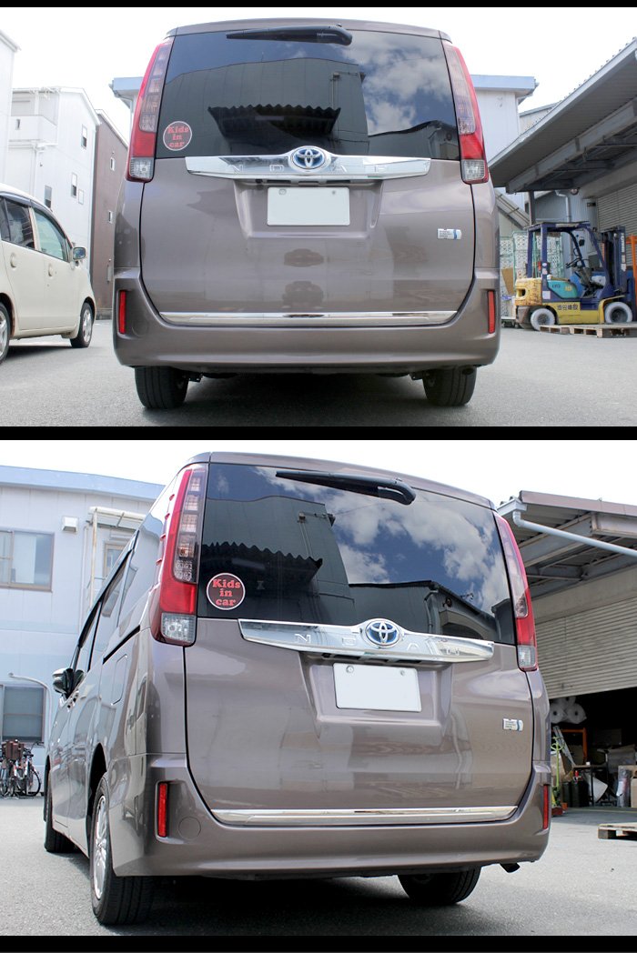 Amazon | ノア ヴォクシー80 バックドア ガーニッシュ リア ステンレス