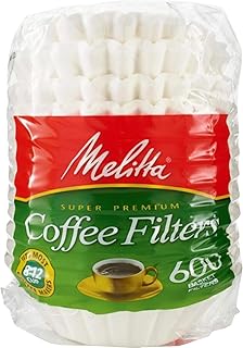 Melitta 631132 Coffee Filters, Basket Style, 600 Count (Pack of 1)