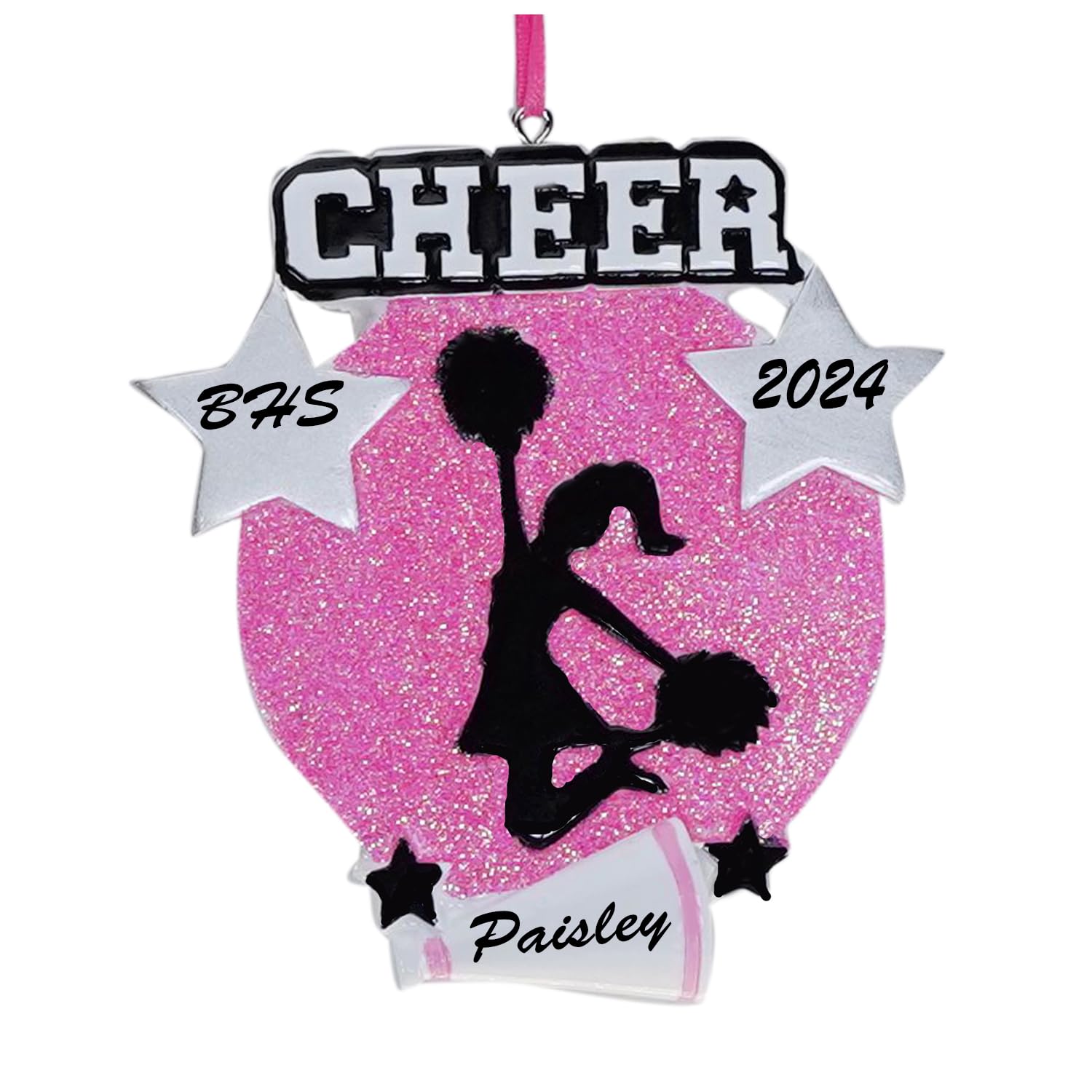 Amazon.com: Cheerleader Christmas Ornament, Cheerleading