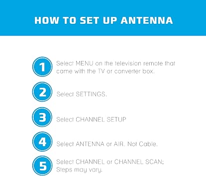 Magic Stick TV Antenna for Smart TV Indoor, Local Channels, MS-001
