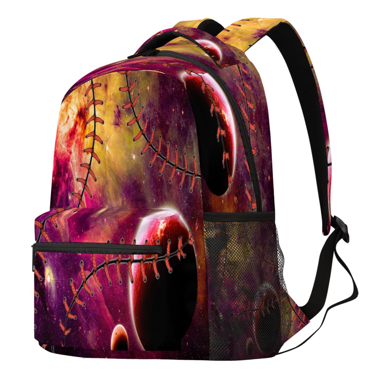 Sac à dos décontracté pour ordinateur portable Galaxy Planet spacieux - 8