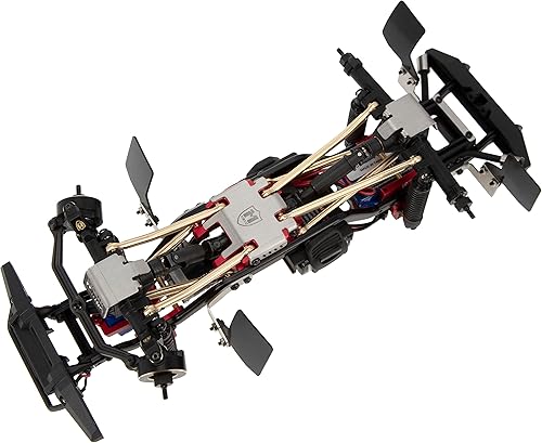 Miniatura 4 de MEUS RACING Guardabarros de goma para guardabarros de barro, soporte de fijación de metal de acero inoxidable para auto de oruga RC 118 TRX-4M TRX4M