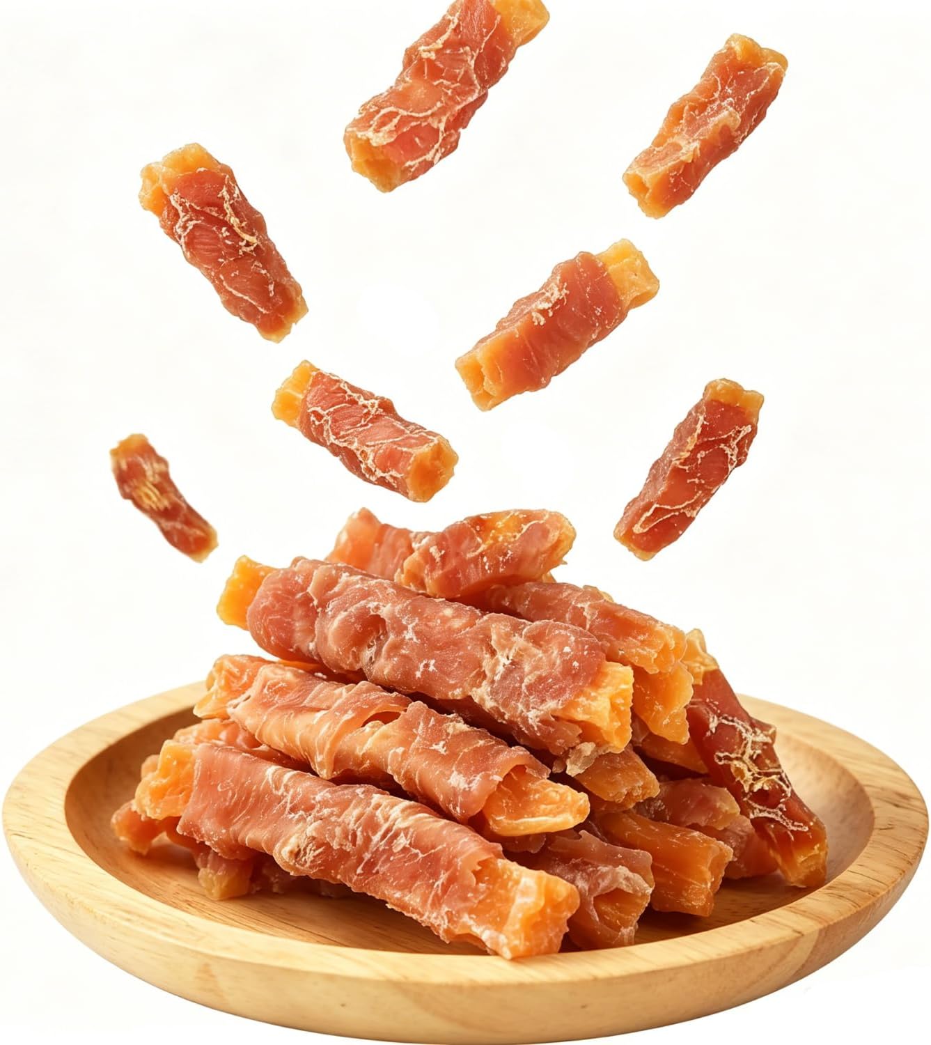 Dog Treats Chews, Chicken Wrapped Sweet Potato Strips 10.6 oz