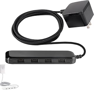 UltraPro USB Desktop Charging Station, 24W 6 Ft 4 USB Ports Power Strip