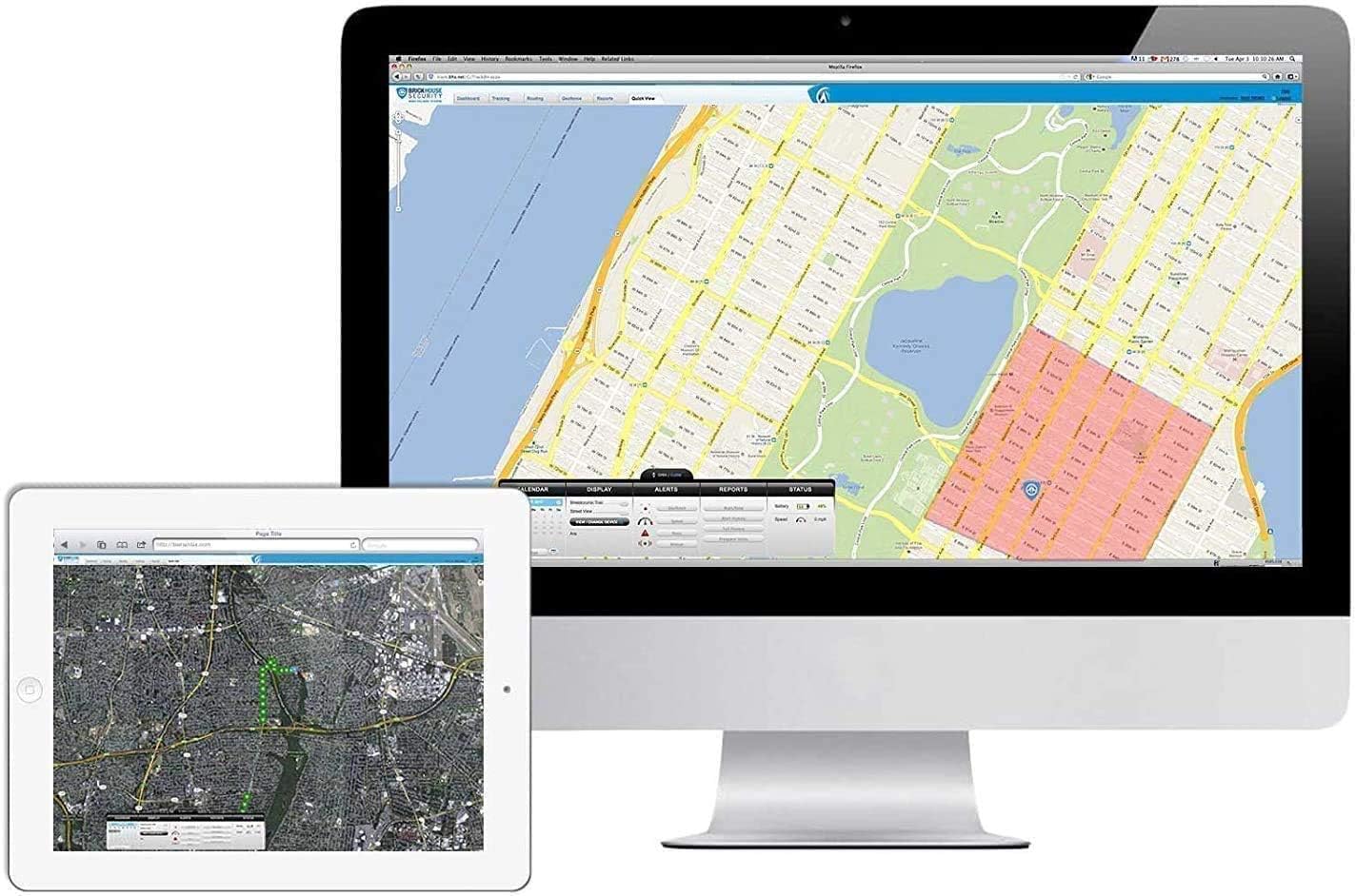 brickhouse security lte livewire 4 vehicle gps tracking device for cars trucks teens fleets with no batteries required subscription required