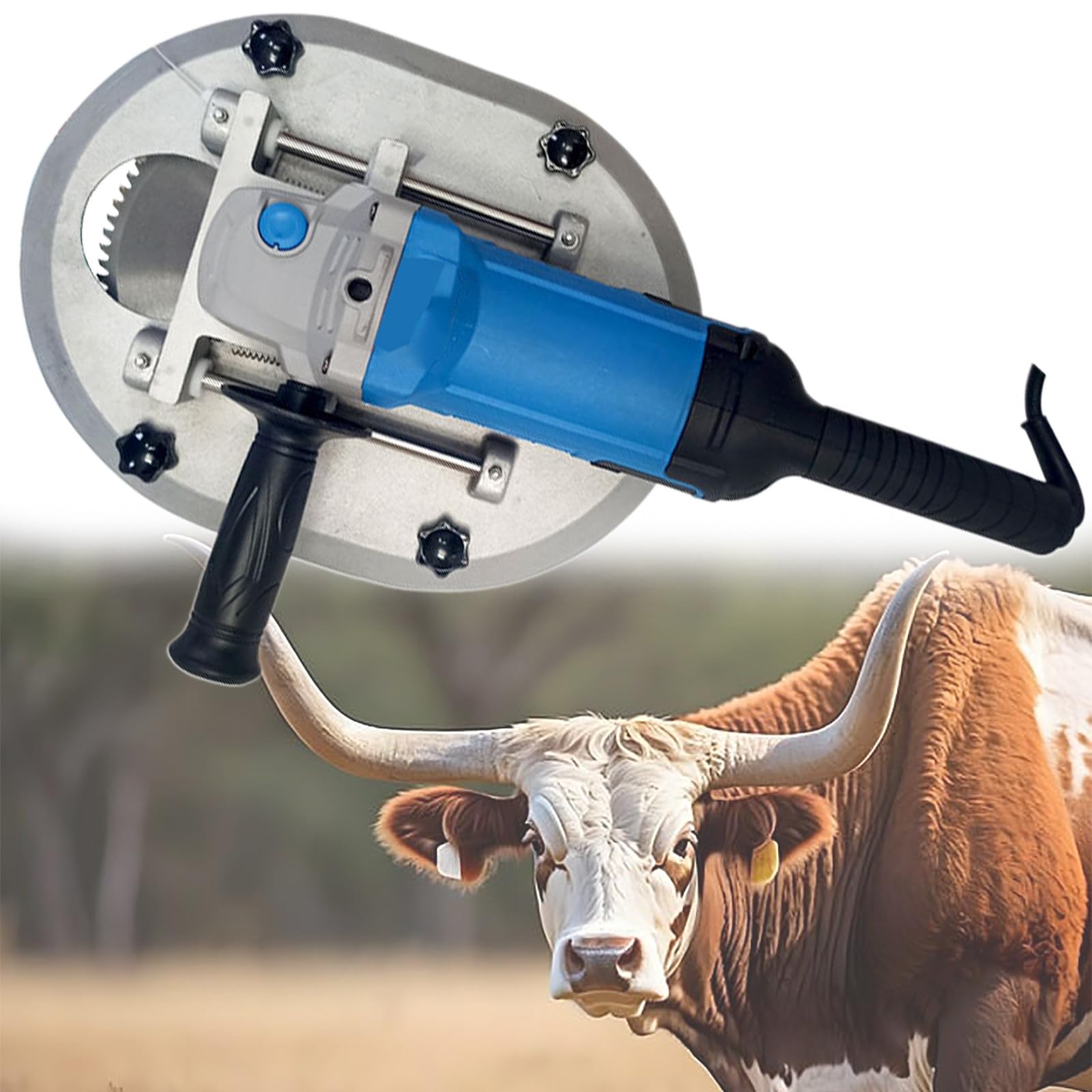 Dehorner Portatile,Dehorner Elettrico per Bovini,Dehorner Elettrico per Capre,Attrezzature per Bestiame e Utensili per Bestiame per Bovini e Ovini,per il Taglio Delle Corna Bovini/capre,220V