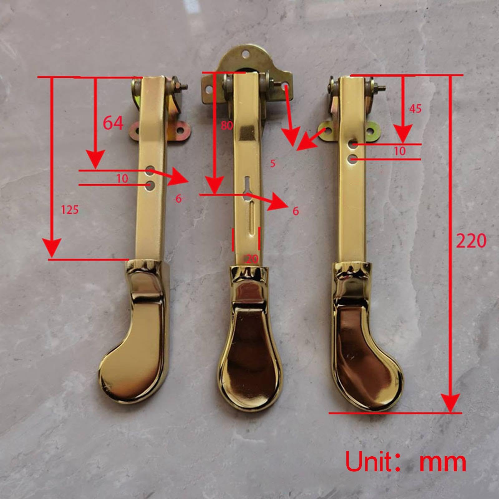 Set 3 Pedali Per Pianoforte Verticale | Metallico | Compatibile Digitale | Casa E Studio - Foto 4