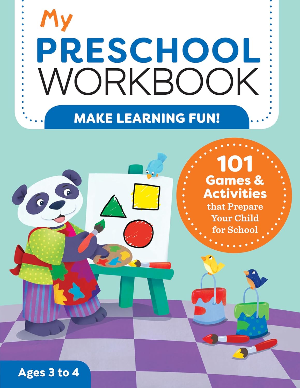 Product image of My Preschool Workbook: 101 Games & Activities that Prepare Your Child for School