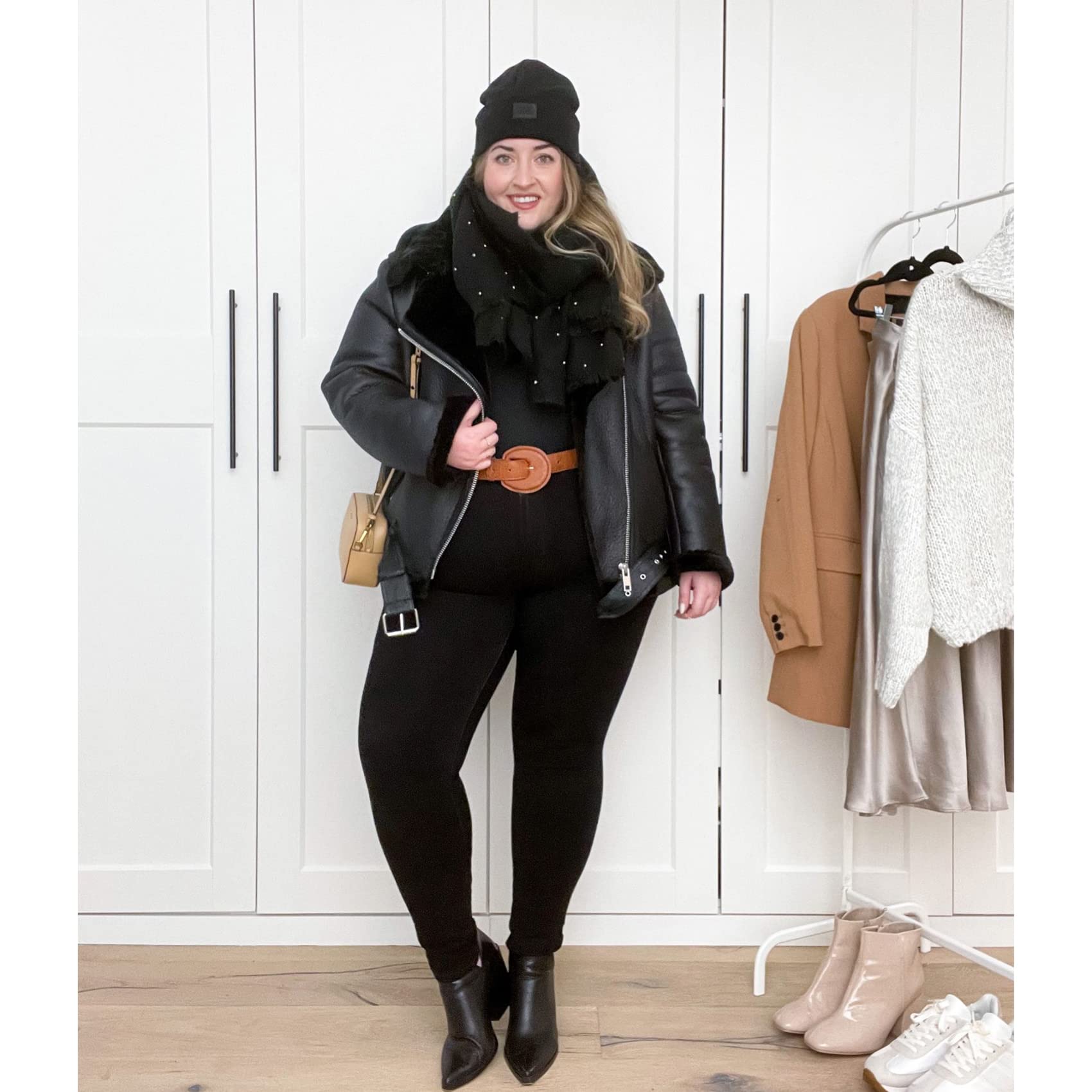 NEW YOUNG Paquete de 2 Leggings con Forro Polar para Mujer, Talla Grande, 1X-4X, Cintura Alta, Control de Abdomen, térmicos, Pantalones de Yoga cálidos