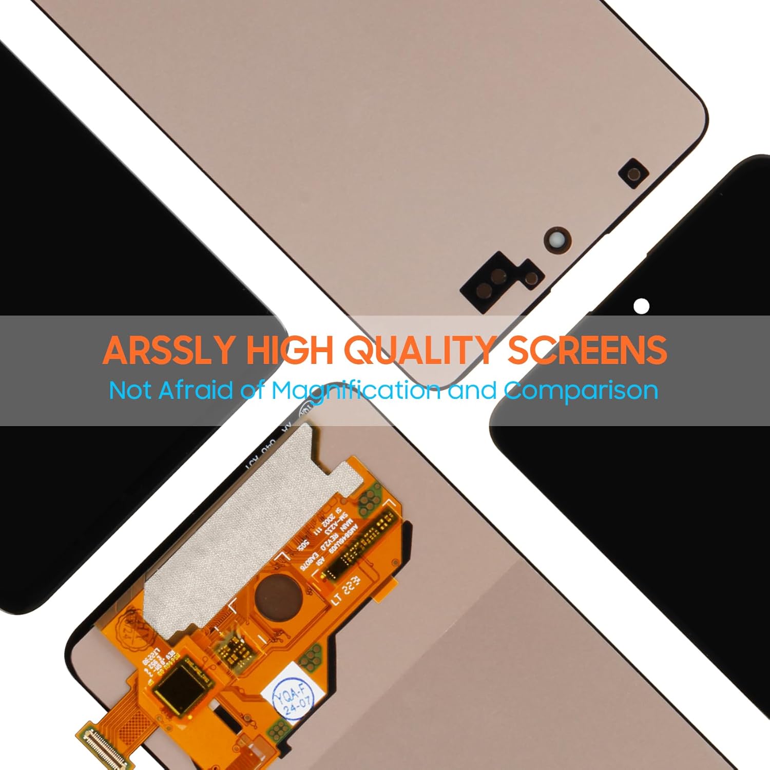 OLED Screen Replacement for Samsung Galaxy A51 5G LCD Display (Fingerprint Support) Digitizer SM-A516N A516B A516U A516F/DSN Touch Screen Full Assembly with Repair Tools (Not for A51 4G)