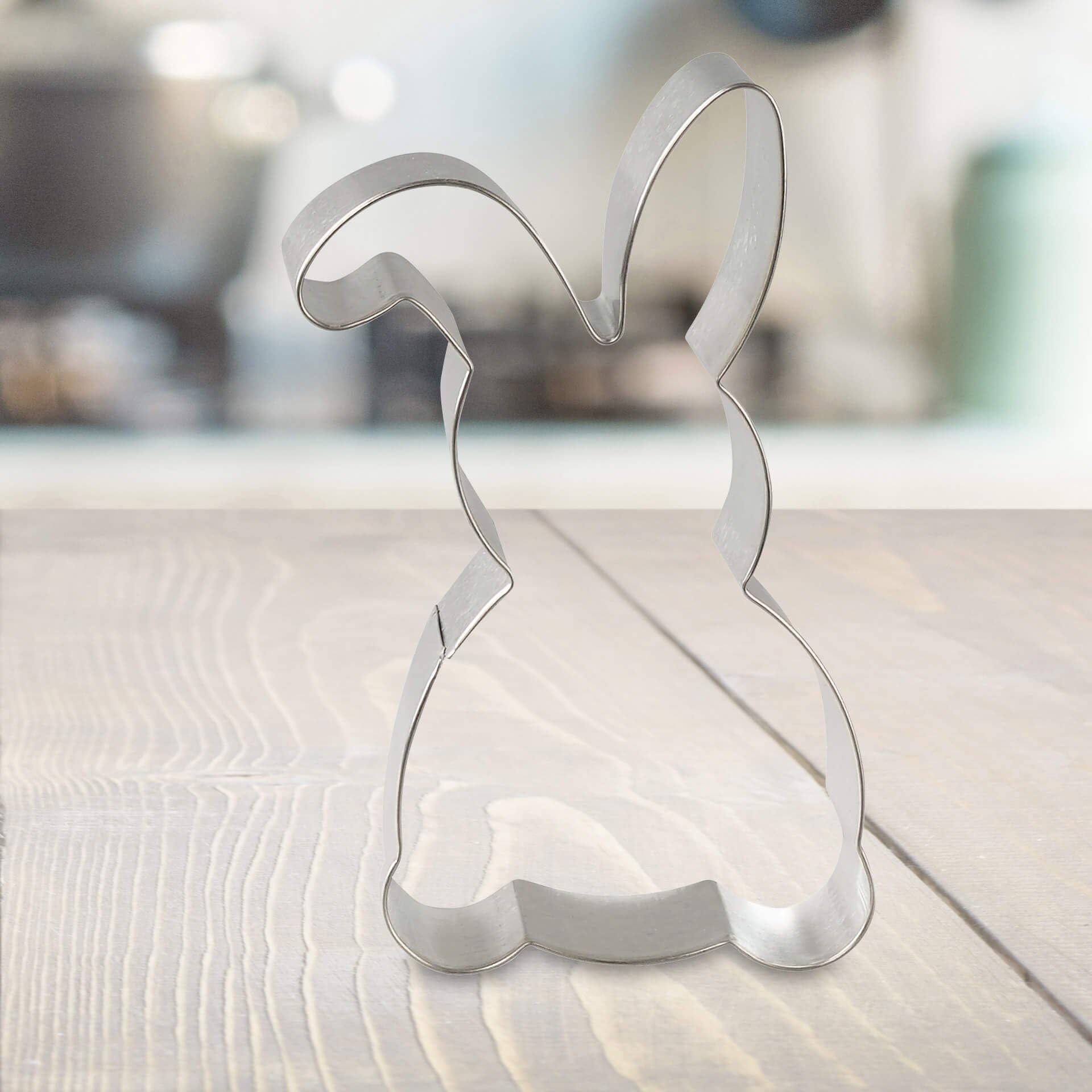 Stampino Per Biscotti Coniglio Con Orecchie Lunghe – Acciaio Inox 8,5 Cm - 5