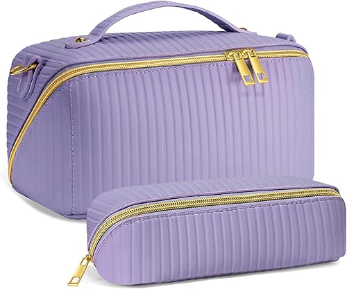 YOOLIFE Bolsa de maquillaje, bolsa de brochas de maquillaje, regalos para niñas y mujeres, regalos de cumpleaños para amigas, hermanas, regalos de