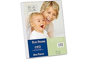 MCS 8.5x11 Inch Clear Box Frame (11811): Protect and Showcase Your Precious Movie Scripts