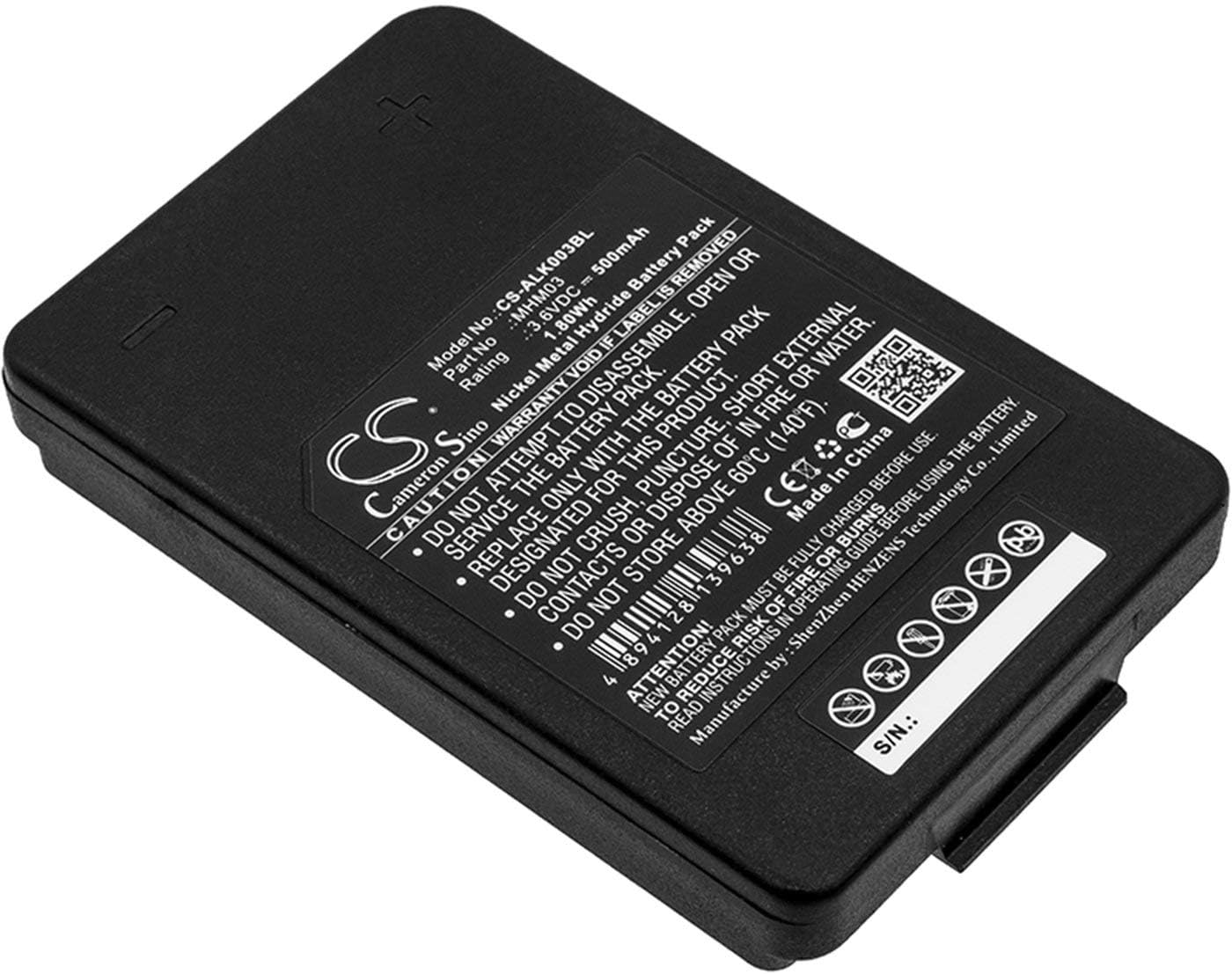 VI VINTRONS Battery for AUTEC LK NEO, (500mAh)