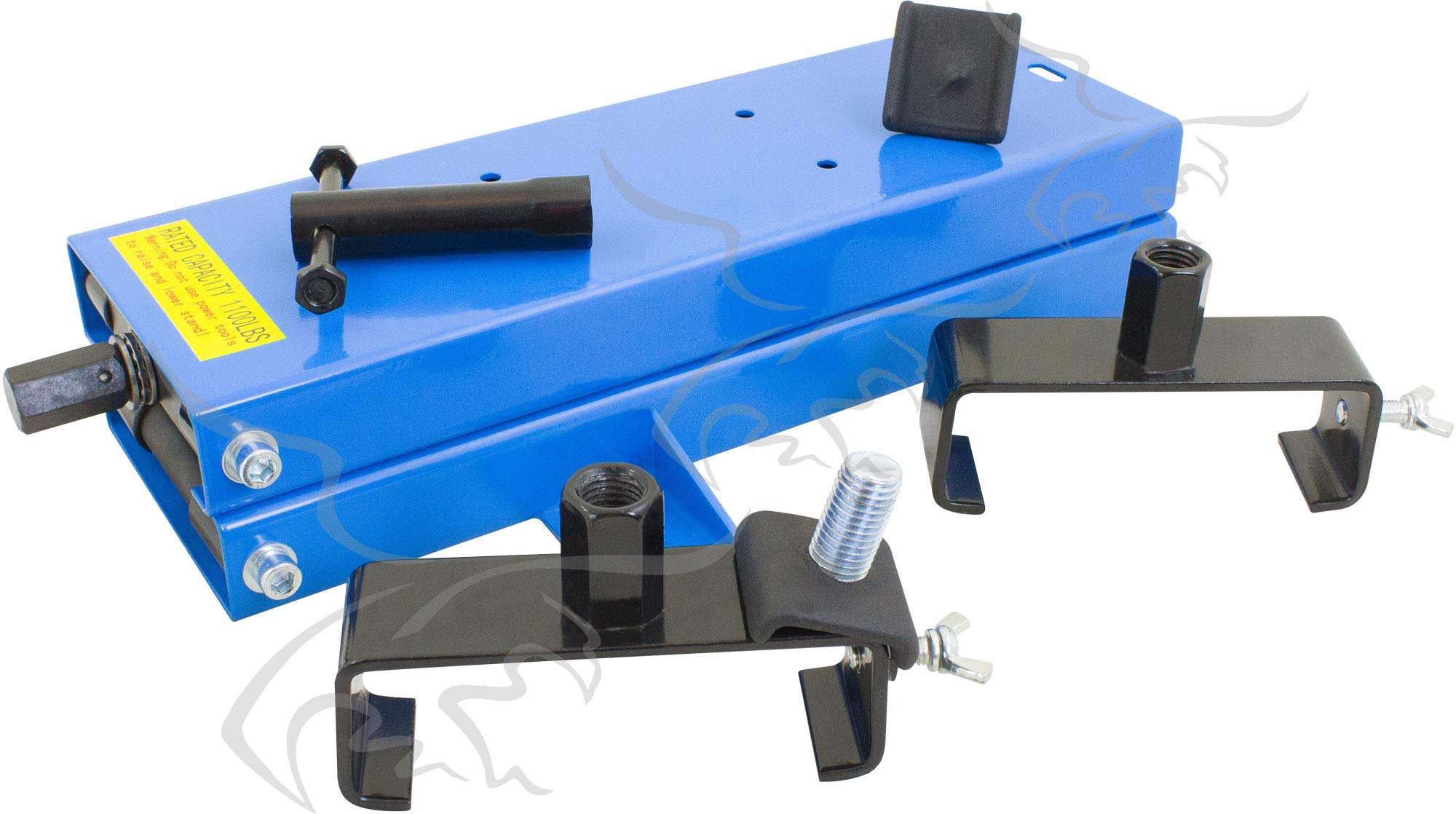 Soporte elevador de motos 500 Kg Caballete con sistema tijera. Mesa elevadora motocicletas
