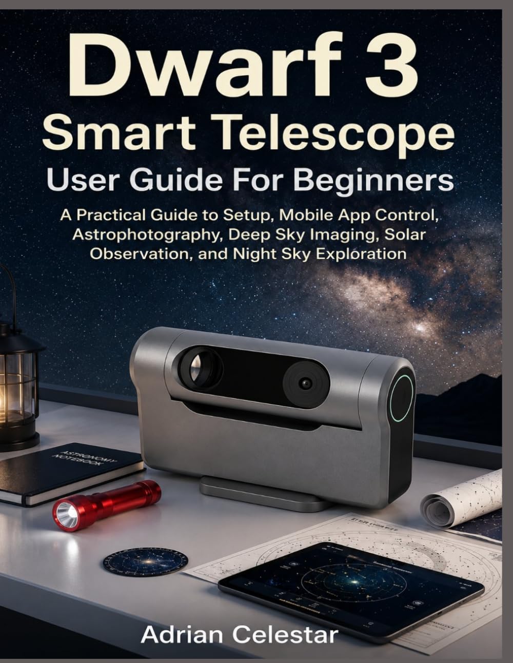 Dwarf 3 Smart Telescope User Guide For Beginners: A Practical Guide to Setup, Mobile App Control, Astrophotography, Deep Sky Imaging, Solar Observation, and Night Sky Exploration