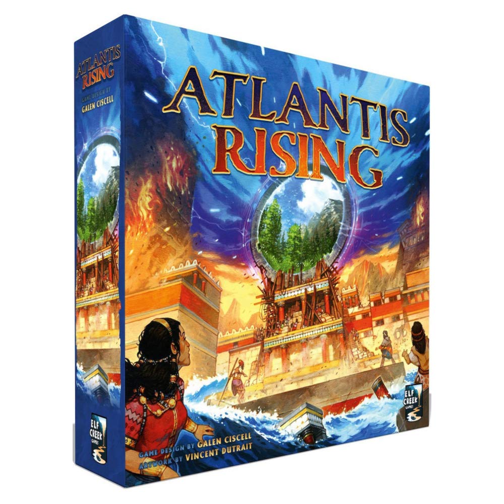 Elf Creek Games Atlantis Rising Board Game 2nd Edition 1-7 Players Ages 10+