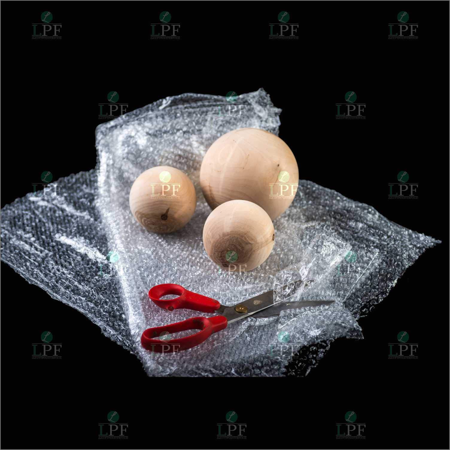 Eigenmarke 1 Rolle Luftpolsterfolie 100cm x 100m + 1 Rolle Stretchfolie transparent 1,5Kg 50cm Wickelfolie KnallfolieBlasenfolie Verpackungsfolie