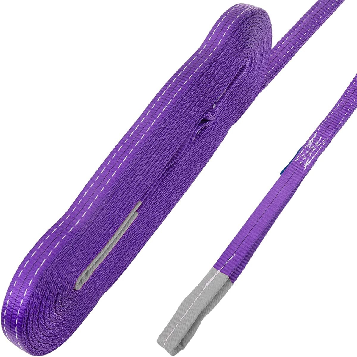 Correa de elevación de poliéster dúplex 1T 1M Morado