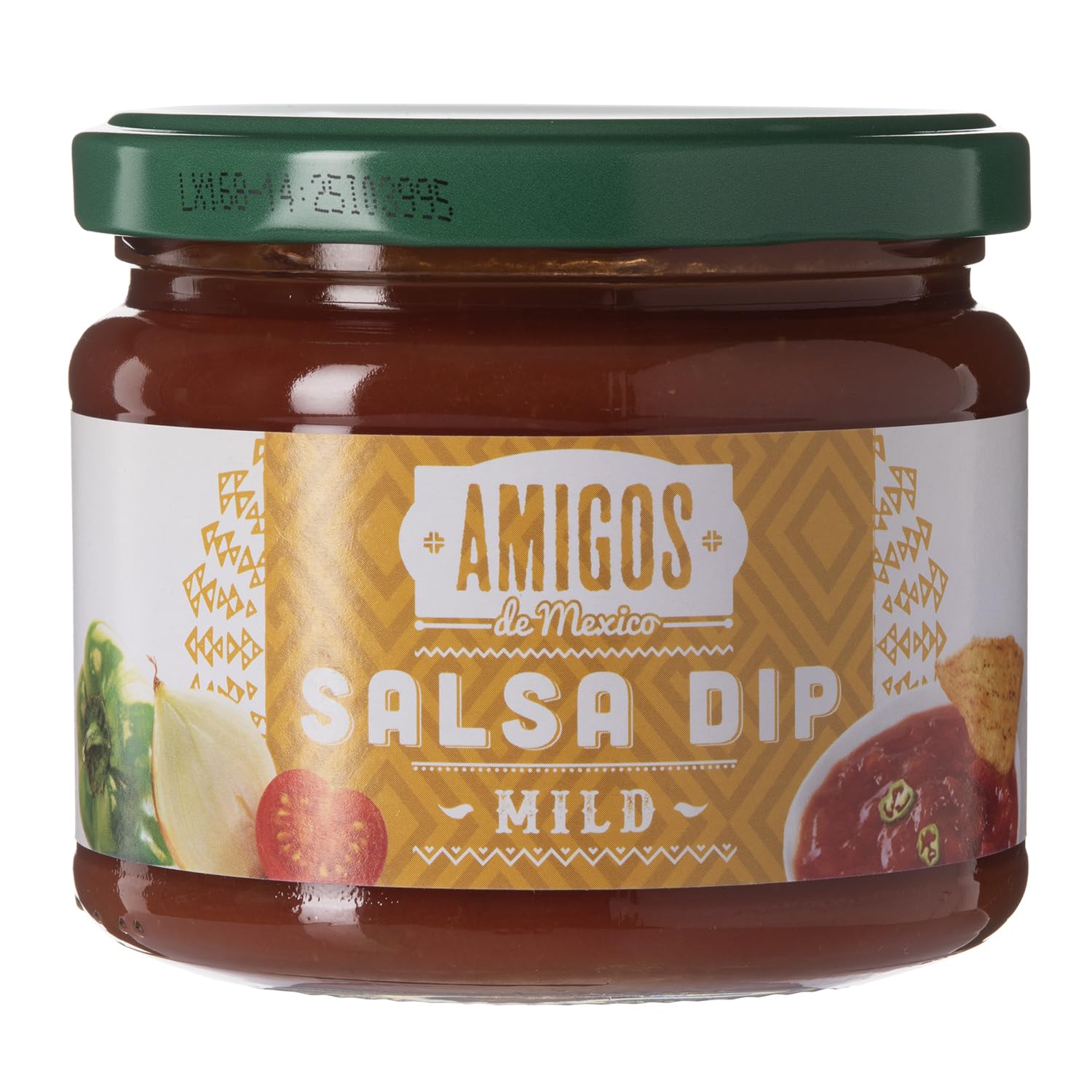Amigos Sauce Salsa Dip Mild 300 g Net - Lot de 4