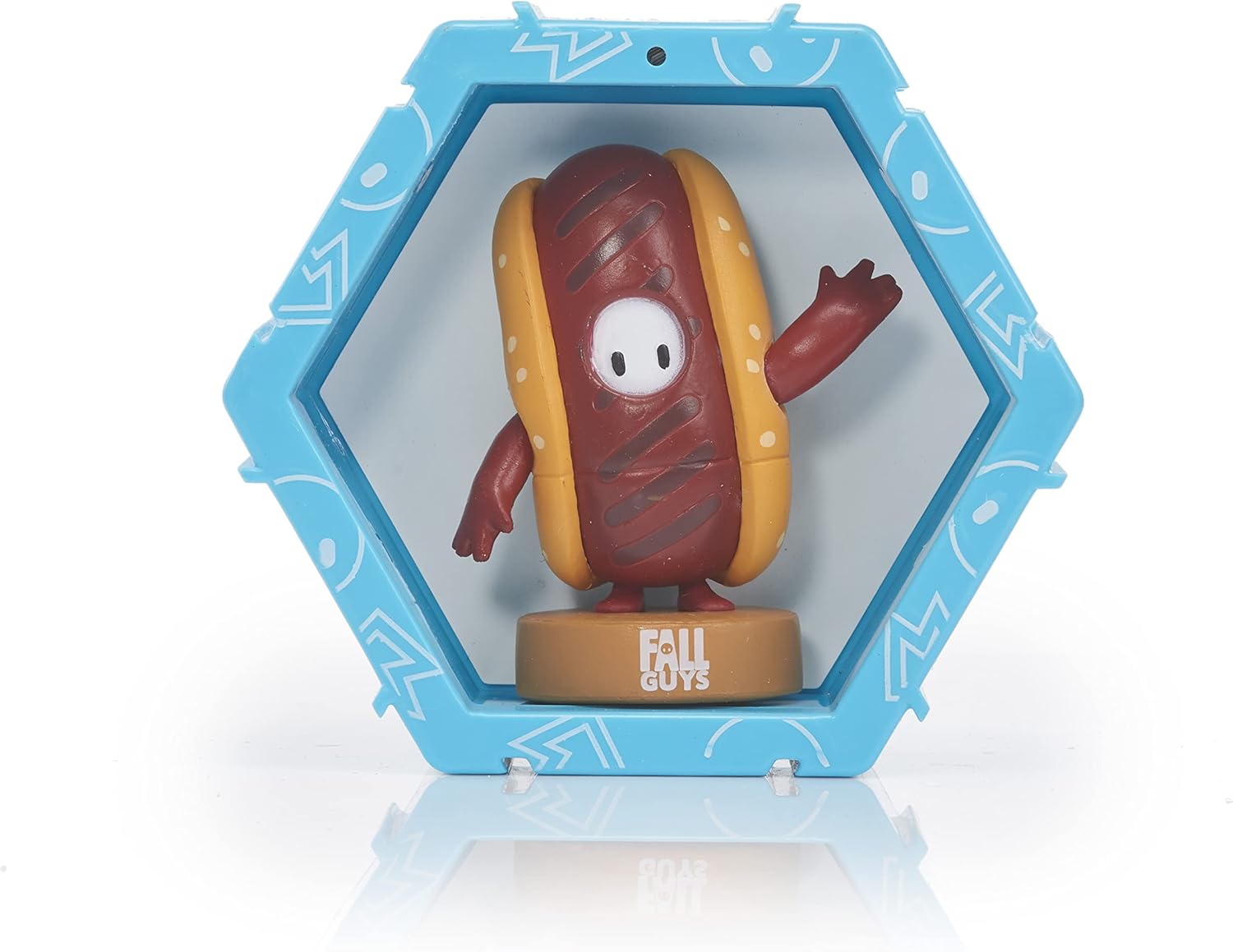 Wow! PODS Fall Guys: Ultimate Knockout - Hot Dog Light-up Bobble-Head Figure | Official Merchandise, Collectibles, Toys and Gifts | for Fall Guys Fans