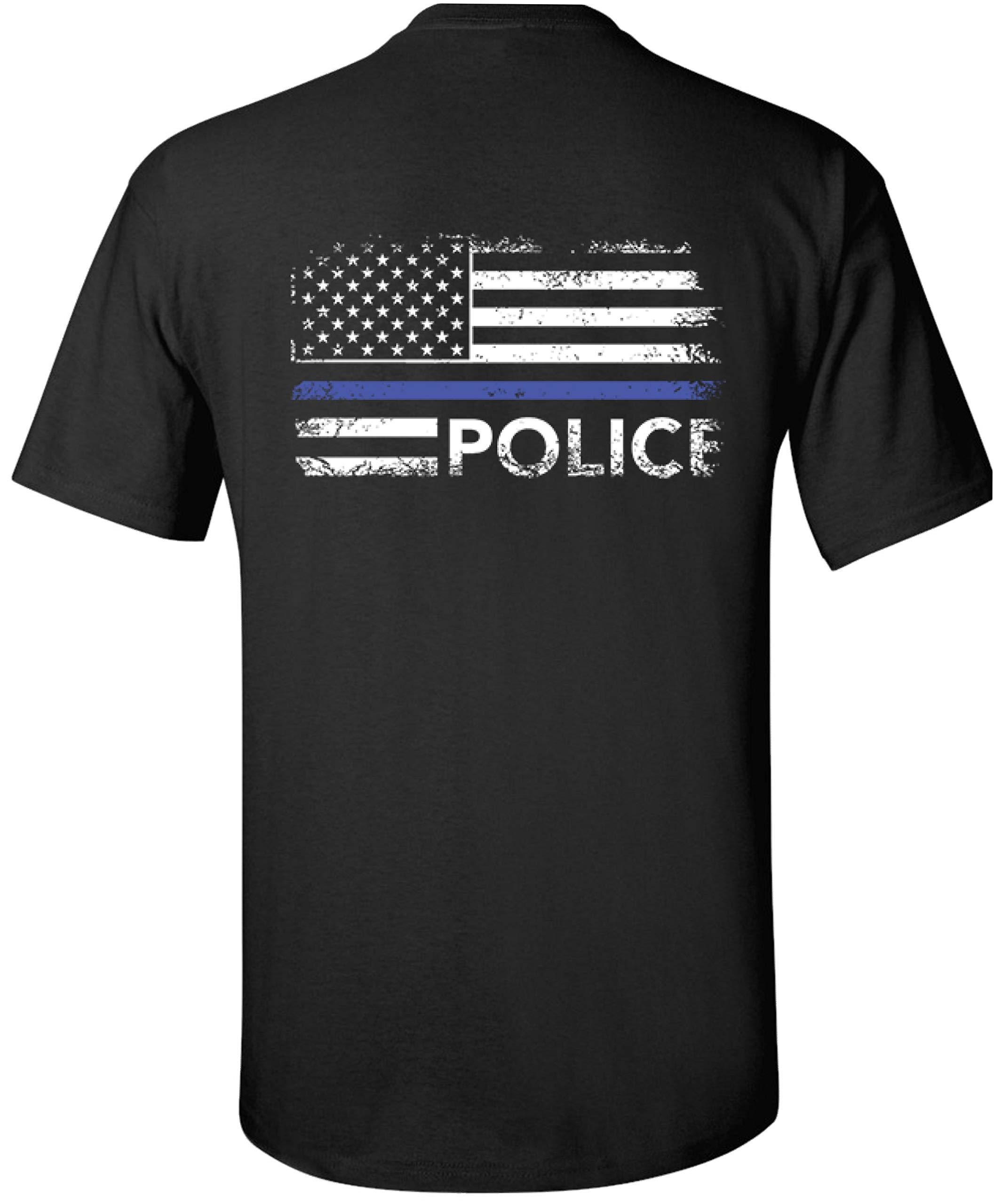 Thin Blue Line Police Tshirt T-Shirt
