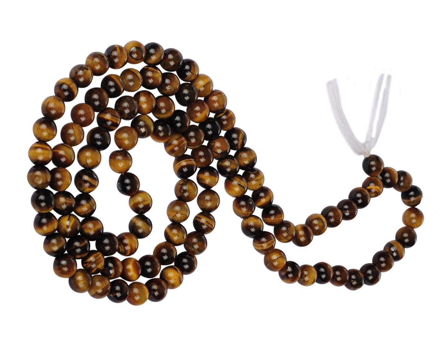 Vishaka Pearls Necklace Orignal Tiger Eye Mala 108 Beads Jaap Mala/Chanting