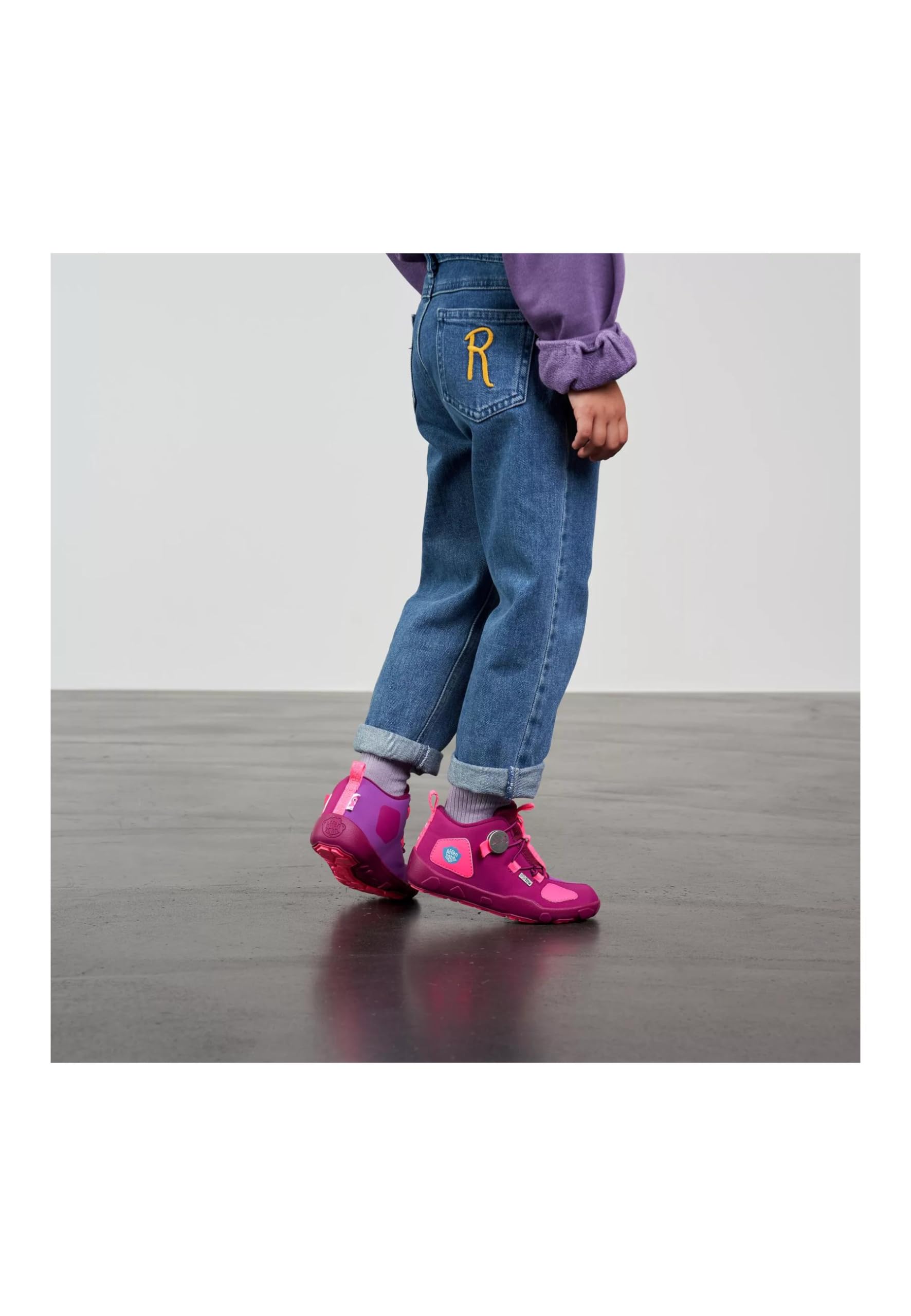 Affenzahn Scarpa Mezza Stagione Vegano Trail Scarpa per Bambino e Bambina Taglia 26-32, Impermeabile