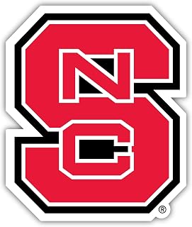 NC State Wolfpack 4 Inch Vinyl Mascot Magnet Officially Licensed Collegiate Product