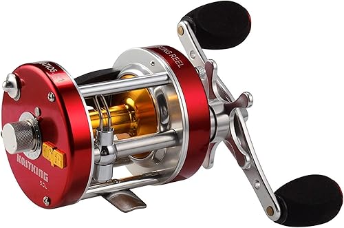 Miniatura 10 de KastKing Rover Round Baitcasting Fishing Reel, Perfect Conventional Reel for Catfish, Salmon/Steelhead, Striper Bass and Inshore Saltwater Fishing