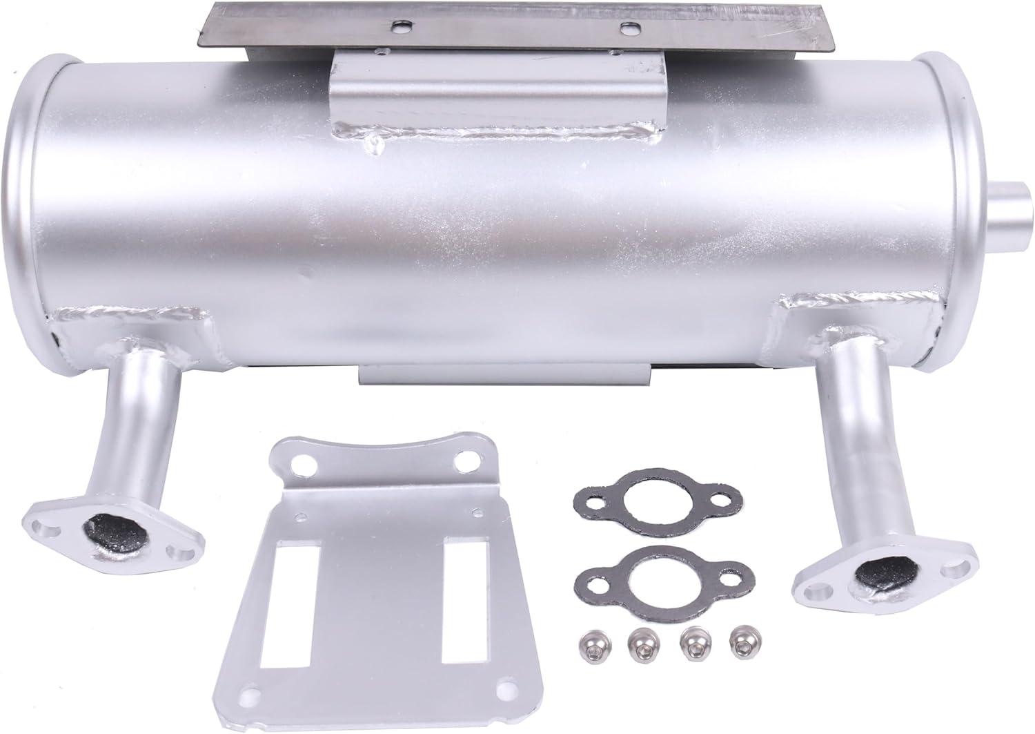 JZGRDN Engine Muffler Kit 24-786-12-S 24 786 12-S 2478612-S Compatible With Kohler CH25 CH730-740 Engines (Starter Side/Straight)