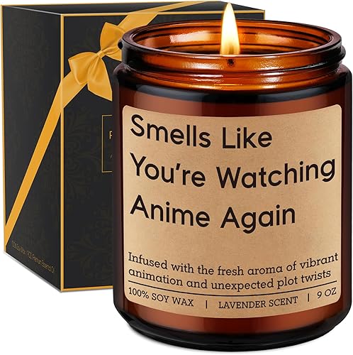 Miracu Candle, Anime Lover Gifts, Anime