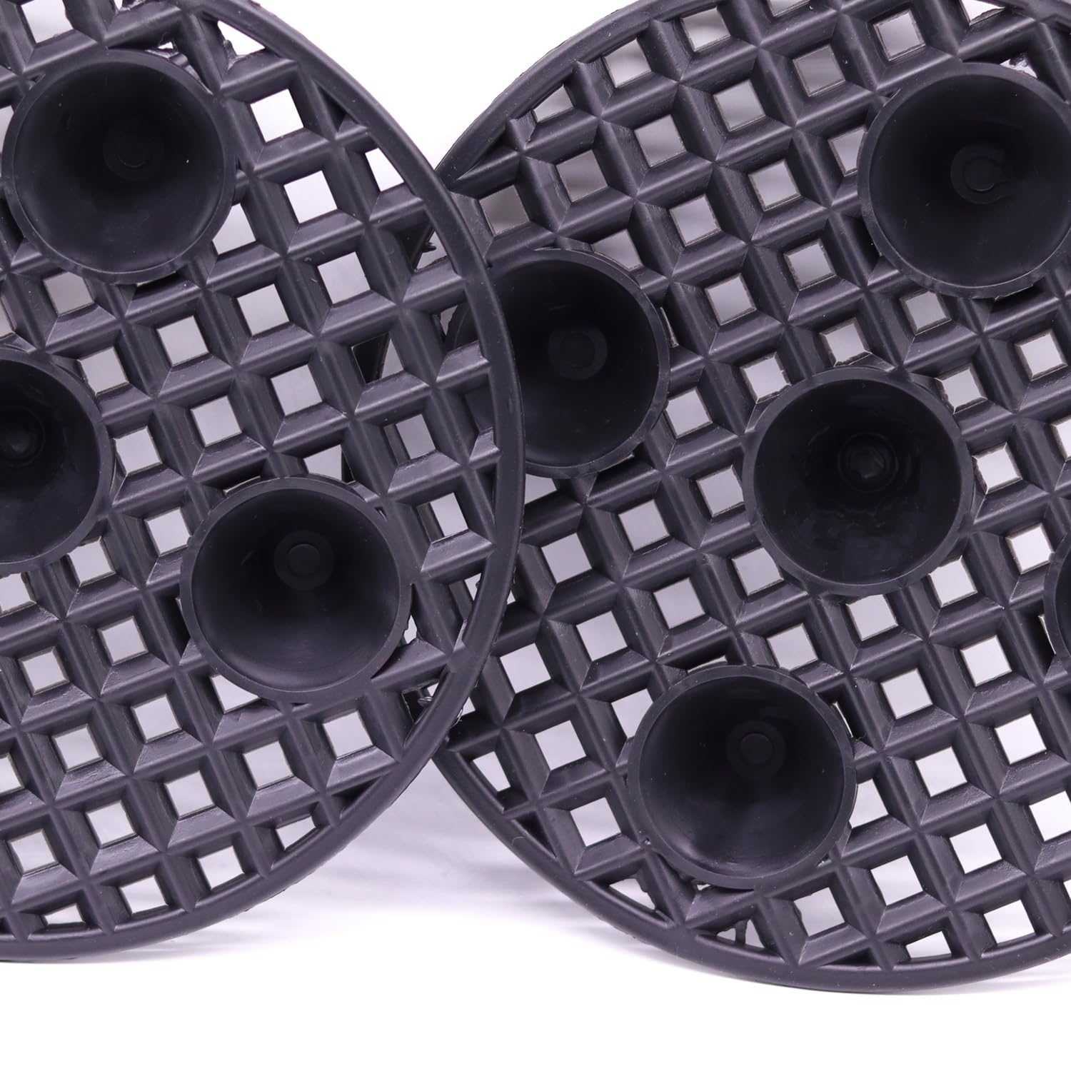 Sottopentola per piante in vaso, sottovaso rotondo, griglia per fiori, supporto per drenaggio, protezione delle radici delle piante, interno ed esterno, 30 cm, 4 pezzi