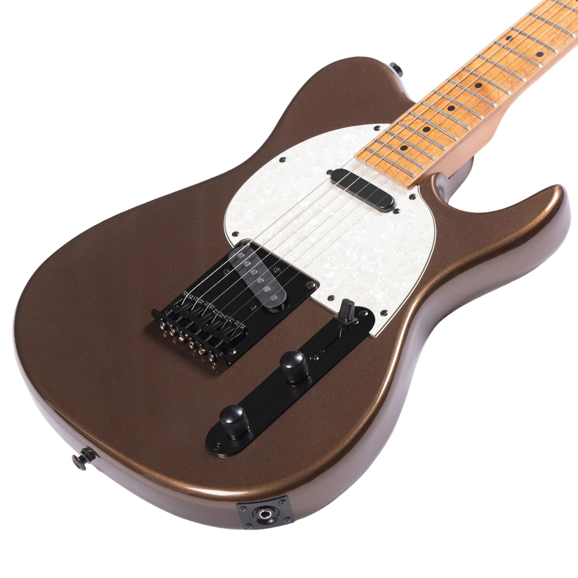Standard Gitara Elektryczna Przetwornik Humbucker Do Gitary Elektrycznej TL Odpowiedni Dla Początkujących I Dorosłych Ćwiczących Grę(Type 4 Green)