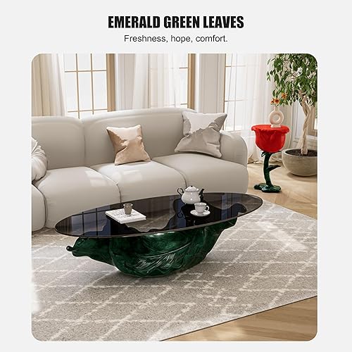 Miniatura 5 de Mesas de centro modernas para sala de estar, mesa central Mesa de Centro para Sala, mesas laterales, mesa de sofá rosa, mesa de cóctel para sala de