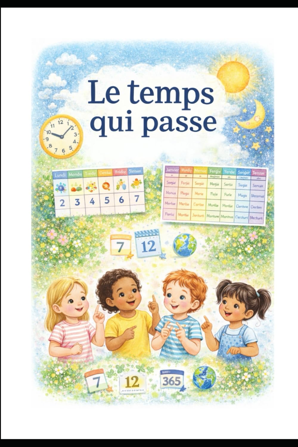 Le temps qui passe.: jours,semaines,mois et années